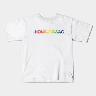 HONK IF SWAG Kids T-Shirt